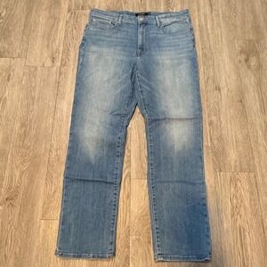 Lauren Ralph Lauren‎ Womens Jeans Blue Wash Straight Leg Size 16 black label